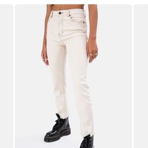 Skinny Holler Raw Hem Jeans